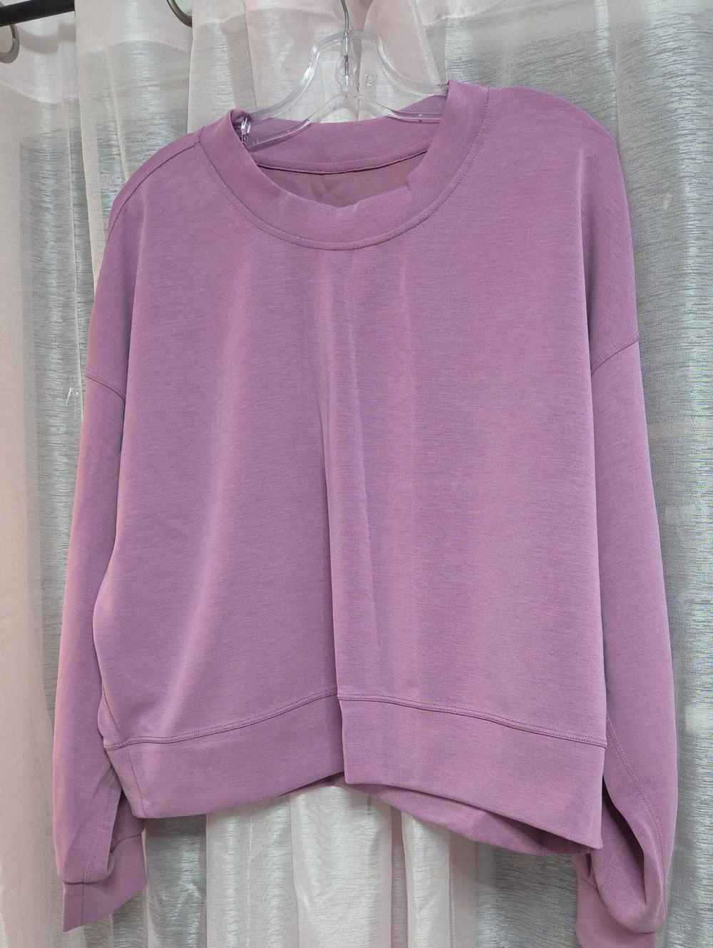 lululemon athletica Lilac Crewneck Sweatshirt